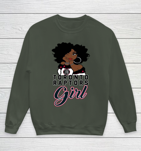 Toronto Raptors Girl NBA Youth Sweatshirt 10