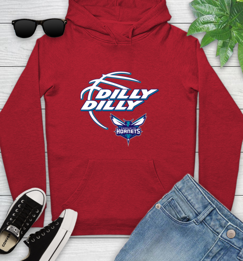 NBA Charlotte Hornets Dilly Dilly Basketball Sports Youth Hoodie 11