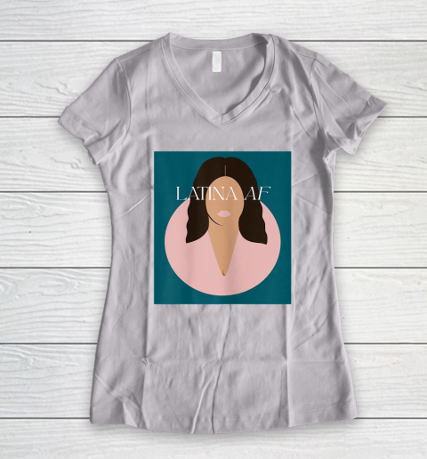 Latina AF Women's V-Neck T-Shirt