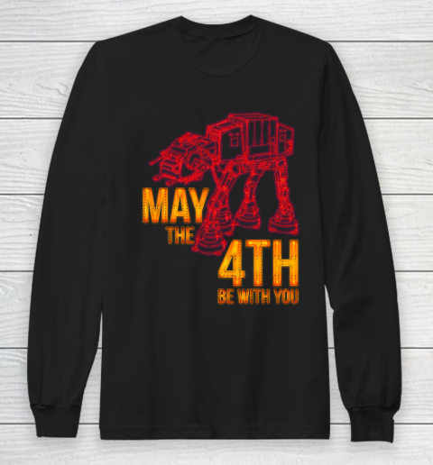 Star Wars Shirt May the 4th be with you Long Sleeve T-Shirt