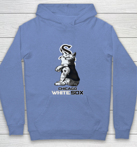 MLB Baseball My Cat Loves Chicago White Sox Youth Hoodie 8