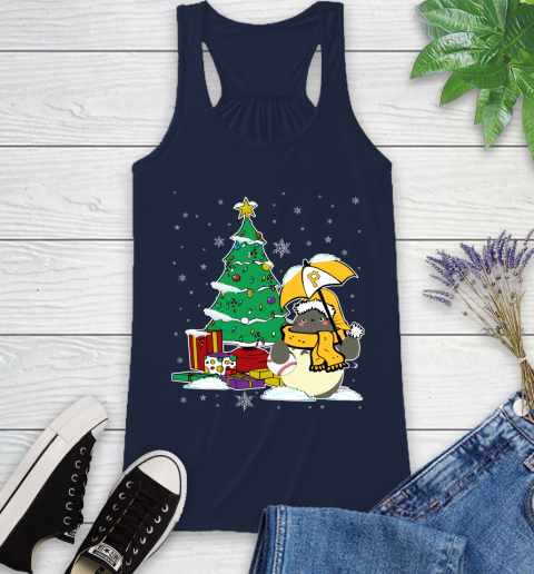 Pittsburgh Pirates MLB Baseball Cute Tonari No Totoro Christmas Sports Racerback Tank 10