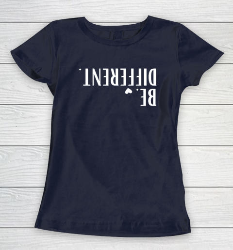 Funny Upside Down Be Different Women's T-Shirt 2