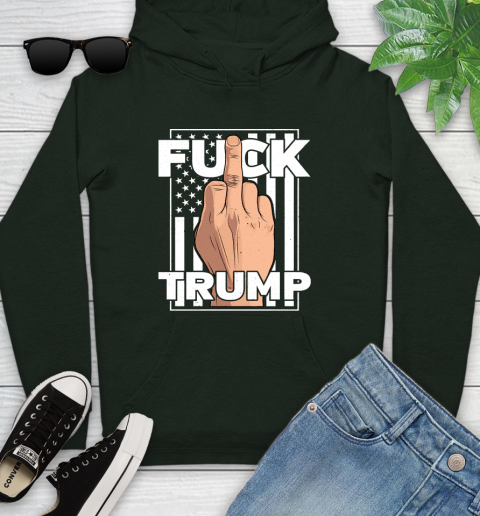 Fuck Trump Middle Finger Anti Republican T Shirt 134