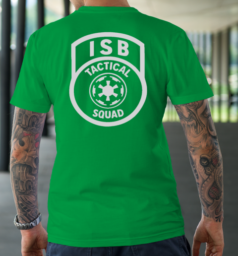 Tactical ISB Squad (print on front and back) T-Shirt 13