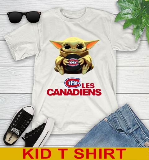 NHL Hockey Montreal Canadiens Star Wars Baby Yoda Shirt 101