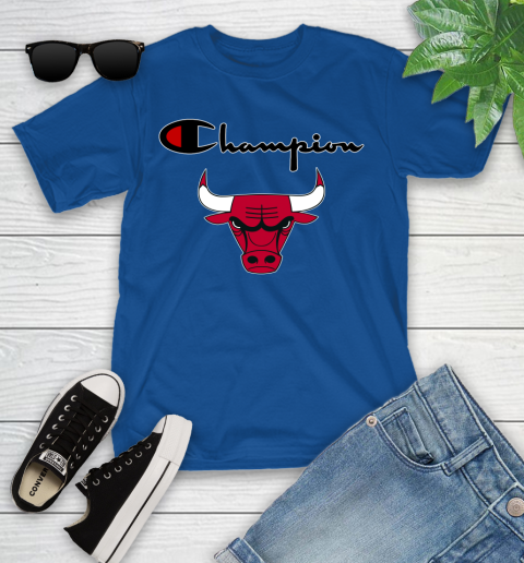 NBA Basketball Chicago Bulls Champion Shirt Youth T-Shirt 6