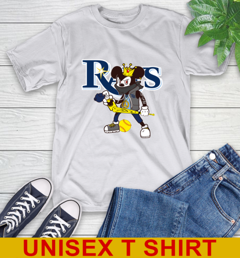 Tampa Bay Rays MLB Baseball Mickey Peace Sign Sports T-Shirt 12