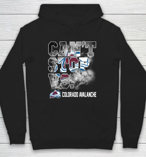 NHL Colorado Avalanche Hockey Can't Stop Vs Hoodie