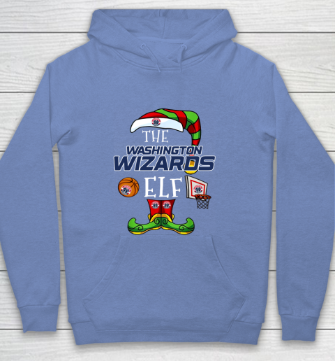 Washington Wizards Christmas ELF Funny NBA Youth Hoodie 8