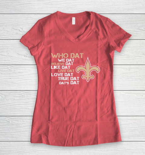 Who dat shop womens shirt