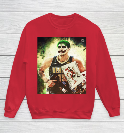 Nikola Jokic MVP Denver Joker Youth Sweatshirt 7