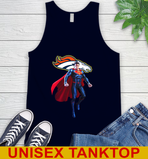 NFL Superman DC Sports Football Denver Broncos Tank Top 3