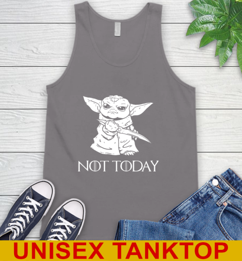 Not Today Game Of Thrones Star Wars Baby Yoda Shirt 72