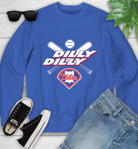 MLB Philadelphia Phillies Dilly Dilly Baseball Sports Youth Sweatshirt 8
