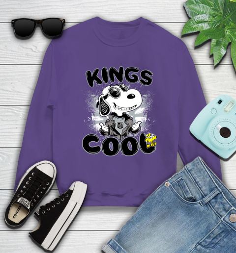 NHL Hockey Los Angeles Kings Cool Snoopy Shirt Sweatshirt 4