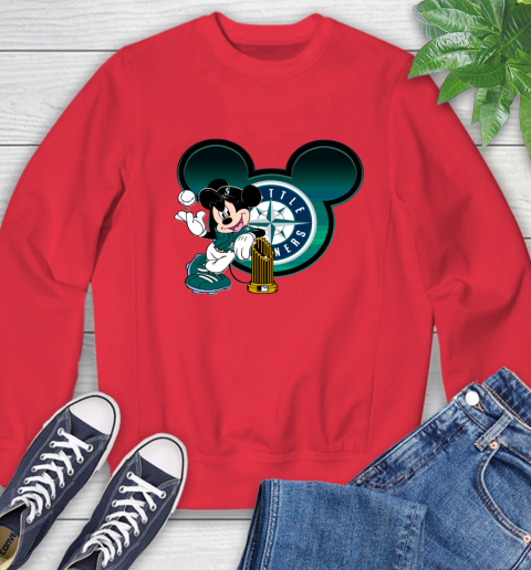 MLB San Francisco Giants The Commissioner's Trophy Mickey Mouse Disney Sweatshirt 10