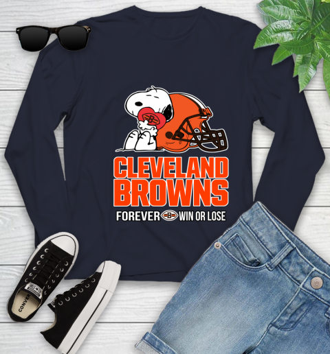 NFL The Peanuts Movie Snoopy Forever Win Or Lose Football Cleveland Browns 127
