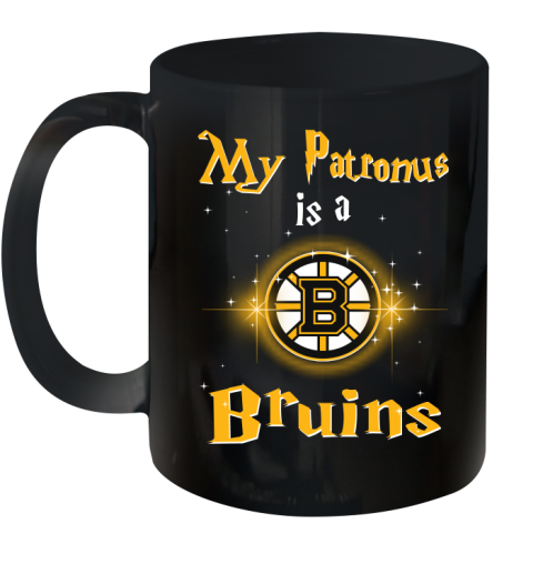 NHL Hockey Harry Potter My Patronus Is A Boston Bruins Ceramic Mug 11oz
