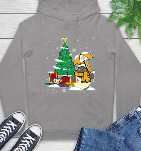 Pittsburgh Steelers NFL Football Cute Tonari No Totoro Christmas Sports Hoodie 6