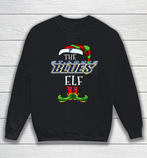 St.Louis Blues Christmas ELF Funny NHL Sweatshirt