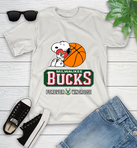 NBA The Peanuts Movie Snoopy Forever Win Or Lose Basketball Milwaukee Bucks 114