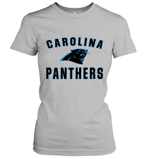 Carolina Panthers NFL Line by Fanatics Branded Gray Victory Women's T-Shirt