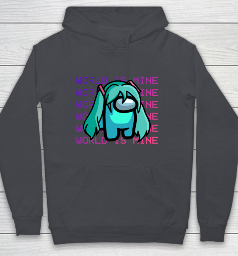 Among Us Shirt Hatsune Miku Imposter Youth Hoodie 5