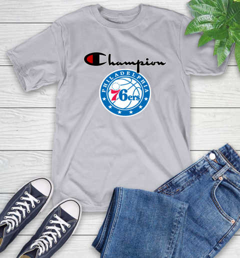 NBA Basketball Philadelphia 76ers Champion Shirt T-Shirt 4