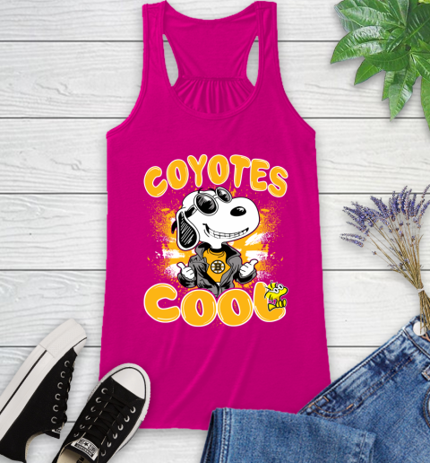 NHL Hockey Boston Bruins Cool Snoopy Shirt Racerback Tank 5