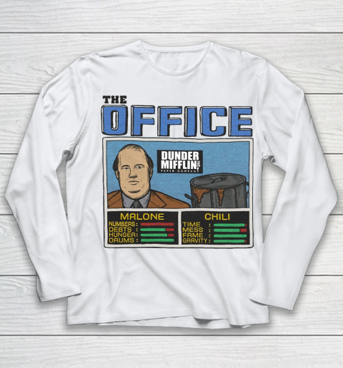 Aaron Rodgers Office shirt The Office Kevin Chili Youth Long Sleeve