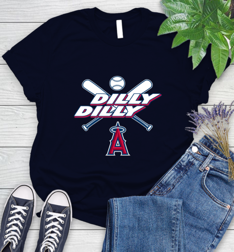 MLB Los Angeles Angels Dilly Dilly Baseball Sports Women's T-Shirt 3
