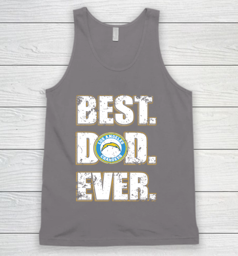 NFL Los Angeles Chargers Football Best Dad Ever Family Shirt Tank Top 6