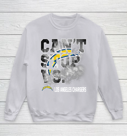 NFL Los Angeles Chargers Can't Stop Vs Youth Sweatshirt 3
