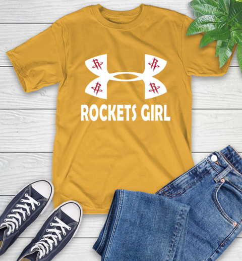 NBA Houston Rockets Girl Under Armour Basketball Sports T-Shirt 2
