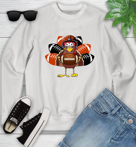 Chicago Bears Turkey Thanksgiving Day Youth Sweatshirt