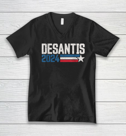 Desantis 2024 for President V-Neck T-Shirt