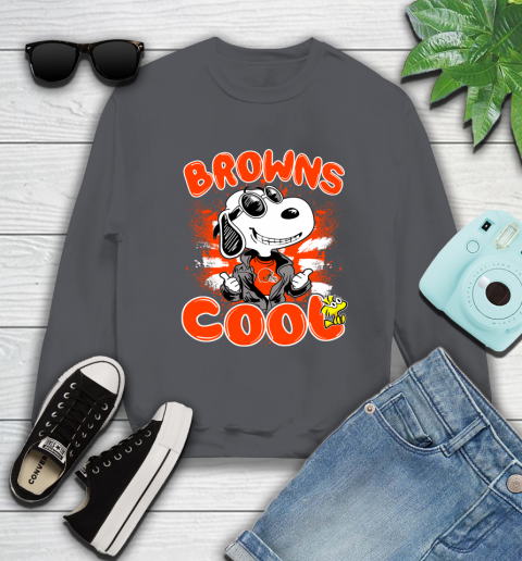 NFL Football Cleveland Browns Cool Snoopy Shirt Sweatshirt 6