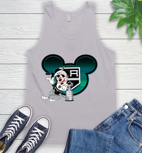 NHL Los Angeles Kings Stanley Cup Mickey Mouse Disney Hockey T Shirt Tank Top 4