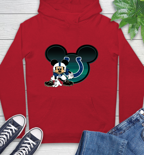 NFL Indianapolis Colts Mickey Mouse Disney Football T Shirt Hoodie 10