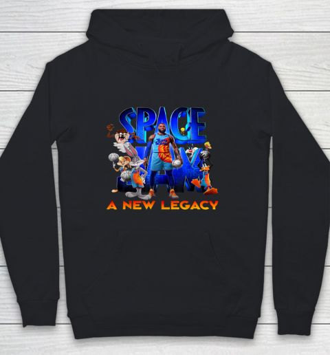 Movie Space Jam Legacy Tune Squad Basketball Youth Hoodie