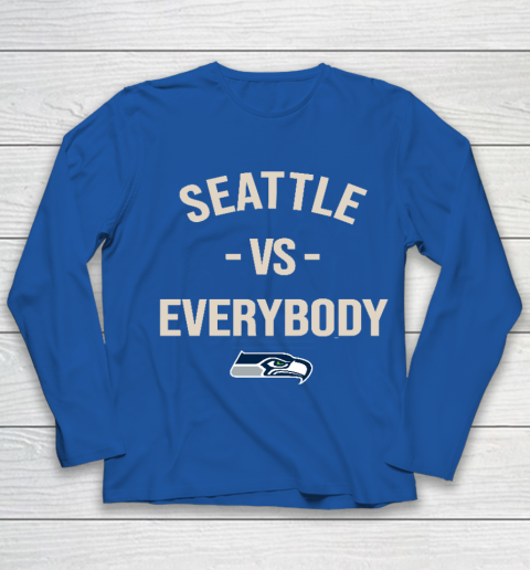 Seattle Seahawks Vs Everybody Youth Long Sleeve 7