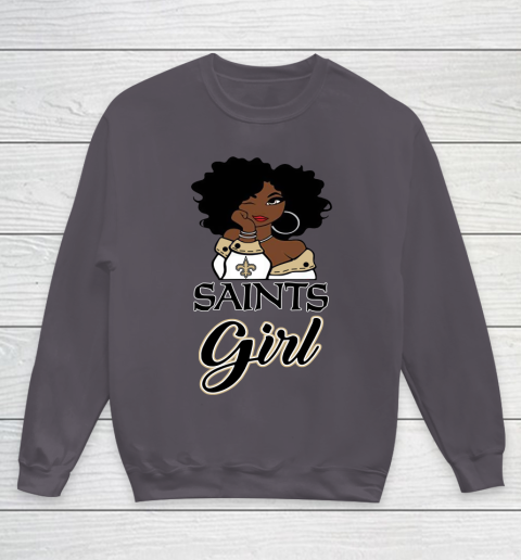 New Orleans Saints Girl NFL Youth Sweatshirt 6