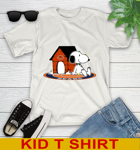 NFL Football Chicago Bears Snoopy The Peanuts Movie Shirt Youth T-Shirt