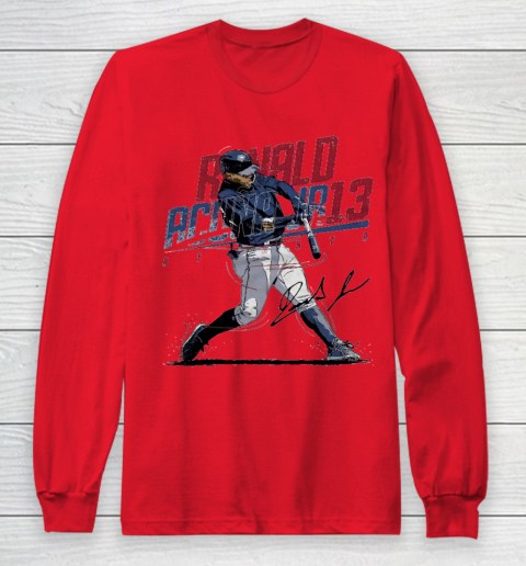 Ronald Acuna Jr 13 Long Sleeve T-Shirt 7