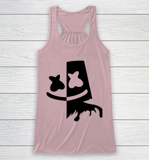 Fortnite Tshirt Marshmello Black And White Racerback Tank 5