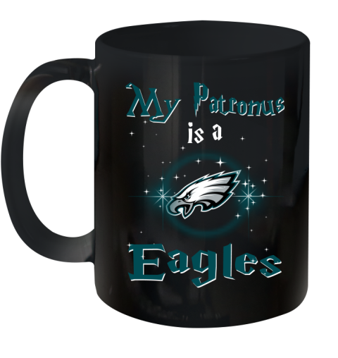 NFL Football Harry Potter My Patronus Is A Philadelphia Eagles Ceramic Mug 11oz