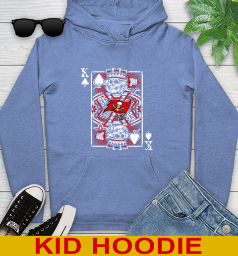 Tampa Bay Buccaneers NFL Football The King Of Spades Death Cards Shirt Youth Hoodie 12