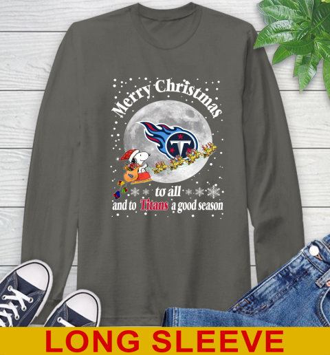 Tennessee Titans Merry Christmas To All And To Titans A Good Season NFL Football Sports Long Sleeve T-Shirt 10