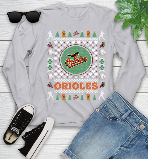 Baltimore Orioles Merry Christmas MLB Baseball Loyal Fan Ugly Shirt 128